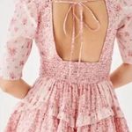 American Eagle America Eagle Pink Floral Dress Photo 1