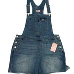 Juicy Couture  Shortall Raw Hem Casual Stretch Blue XL NWT Photo 0