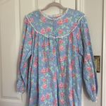 Lanz of Salzburg rose nightgown Blue Size L Photo 2