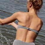 Free People  Rhythm Black and White Bikini Photo 8