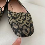 J.Crew women’s metallic leopard smoking slippers loafers shoes size 10 Photo 6