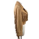 Lariat Leather Fringe Vintage Western Jacket Size Medium Photo 5