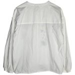 Sanctuary  Danni White Embroidered Floral Button‎ Front Blouse Top Size M Photo 1