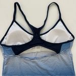 Nike  Women's Racerback Tankini Top-Stripe Size M Photo 8