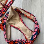 J.Crew  Floral Bikini triangle spaghetti womens Red (xsmall small) swim beach Photo 4