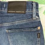 Anthropologie Modern American East Side High Rise Distressed Denim Shorts Photo 4