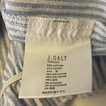 John Galt J. Galt Light Blue White Stripe Crop Top Size Small S Photo 2
