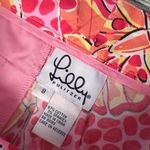 Lilly Pulitzer  pink butterfly Capri pants size 8 Photo 3