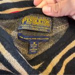 Pendleton  Portland Collection Merino Wool Top Blouse Sweater Short Sleeve S Flaw Photo 8