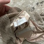 Meshki  Meilani Low Back Diamanté Mesh Mini Dress Size Large NWT Photo 3