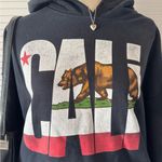 Bowery Supply Co California Black Hoodie Sweatshirt Sweater Size XL Photo 2