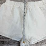 Forever 21 Women Lightweight Booty Shorts White M Med Medium Texture Lightweight Photo 8