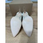 Badgley Mischka Weslee III Princess Pump Sz 9.5 NWOB Pearl Embellishments Bride Photo 10