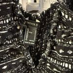 Forever 21 Black and White Spaghetti Strap Jumpsuit Photo 1