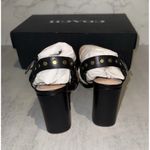 Coach Margaret Leather Sandal Black 6 B (M) $258 Retail Photo 7