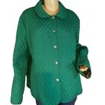 Briggs New York GREEN QUILTED JACKET (24W) Photo 0