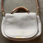 Marc by Marc Jacobs  Classic Natasha Crossbody Bag White Cream Pebbled Leather Photo 2