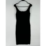 Peruvian Connection  Size XS Black Pima Cotton Sleeveless Midi Dress‎ Bodycon Photo 1