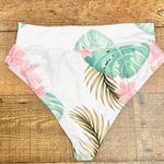 Infamous White Palm Bikini Bottoms size Medium‎ Photo 3