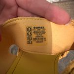 Sorel Yellow Women's Sandals with Braided Strap Size 8.5 Photo 5