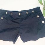 Club Monaco  4 S navy button detail sailor shorts Photo 0