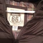 Route 66 Dark Brown Quilted Vest Photo 2