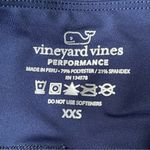 Vineyard Vines Whale Stripe Full Length Sport Leggings Blue Size XXSmall Photo 2