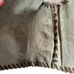 Ralph Lauren Sport vintage leather vest with a natural hair on cowhide size M Photo 11