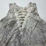 American Eagle  Splatter Paint Tie Dye V-Neck Cut Out Tank Top Gray Sz XS Women Photo 1