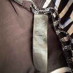 White House | Black Market  Women’s Small Black Patterned Tank Stretchy Photo 2