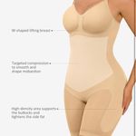 Shapewear Tummy Control Seamless Sculpting Hip Enhancer Body Shaper M/L NWT Tan Size M Photo 2