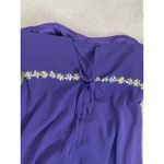 May Queen Couture Women's purple lace detail long formal gown size 20 Photo 4