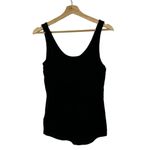 Gap  Love Black Forever Favorite Ribbed Tank Top L Photo 2