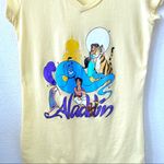 Disney Aladdin Graphic Character V-Neck Tee Juniors Medium Photo 2