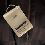 New Salt Gypsy Luna Surf Bikini Crop Top Black brown check size Medium Photo 3