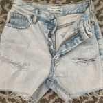 PacSun  Ripped Light Wash Shorts Photo 0