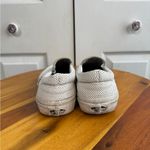 Vans  white perforated slip on sneakers men’s 6 women’s 7.5 Photo 3