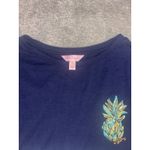 Lilly Pulitzer ‎ Finn Top Long Sleeve Multi Pineapple Party Graphic Size Xs Photo 4