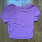 ZARA  Pink Crop Top Chic Style Photo 1