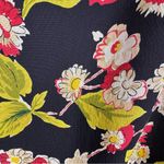 Dana Buchman  Floral Silk Skirt Women’s Sz‎ 14 Pencil Midi A Line Zip Lined Photo 7