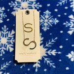 Simply Southern  Gold and Silver Necklace Letter S pendant Photo 1