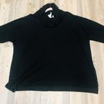 Cato NWT Black Cowneck waffle knit sweater sz 26 Photo 2