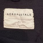 Aeropostale Women's Gray Drawstring Pullover Hooded Hoodie Crop Sweatshirt XL Photo 3