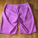 Izod Golf Bermuda Women's Shorts Size 10‎ Lavender Pockets Performance Gorpcore Purple Photo 3