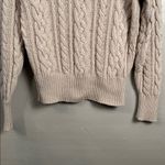 Reformation Sam Cotton Cashmere Oversized Crew Sweater Size Small Photo 3