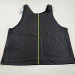 Nike  Black and Yellow Crop Tank Photo 2