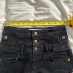Topshop  Moto High Waisted Black Shorts Photo 2