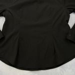 Time & Tru Black long Sleeve‎ Button Down Shirt Top Womens XXL Business Workwear Photo 5