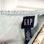 Gap Vintage Y2K Floral Hibiscus Print Silk Stretch Band Slip Skirt Size 8 Lined Photo 5