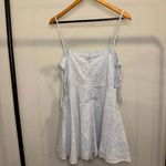 Lovers + Friends Cassie Mini Dress Baby Blue Size M Photo 8